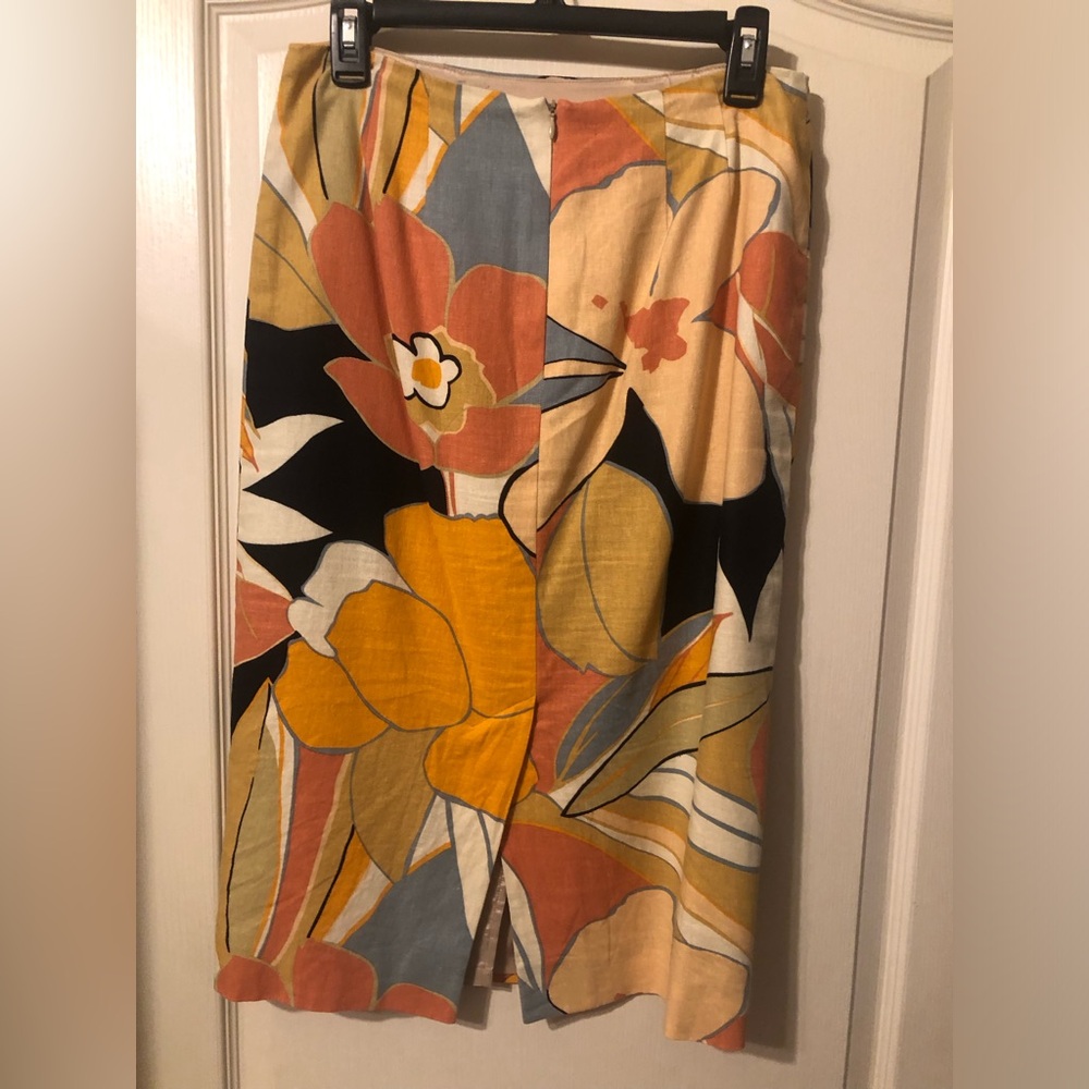 Sharon Young Multicolor Floral Pencil Skirt - Picture 3 of 6